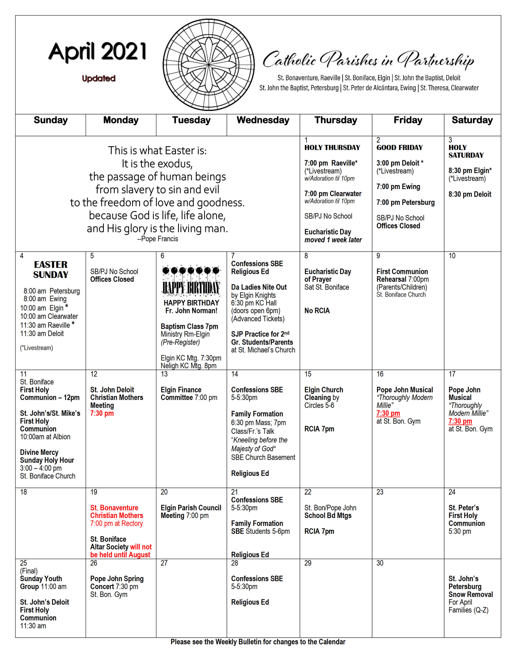 April Calendar CPP Nebraska